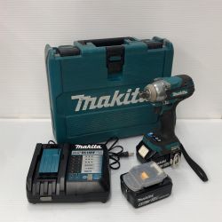 ДД MAKITA マキタ 18v 充電式インパクトレンチ  充電器・充電池2個・ケース付  TW300D ブルー Bランク