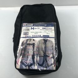 ДД 椿モデル フルハーネス型安全帯 サイズ：M HYF2-M-BL ブラック Sランク