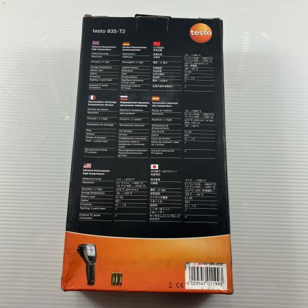 ДД testo 赤外放射温度計 835-T2