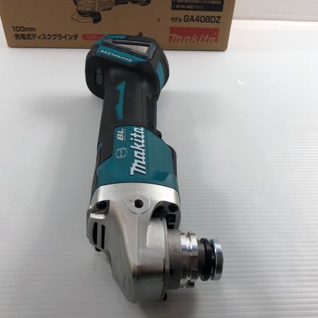 ДД MAKITA マキタ ディスクグラインダーコードレス式 18v GA408DZ ブルー