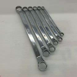 ДД MAC TOOLS マック 両口メガネレンチ ６本セット BOM22124R~BOM21011R Bランク