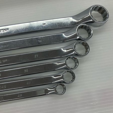 ДД MAC TOOLS マック 両口メガネレンチ ６本セット BOM22124R~BOM21011R