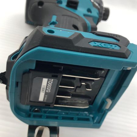 ДД MAKITA マキタ 締め付け工具 インパクトドライバ40v TD002G ブルー