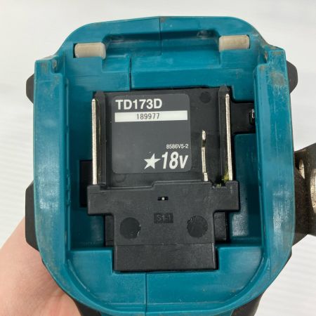 ДД MAKITA マキタ 工具 インパクトドライバ  TD173D ブルー