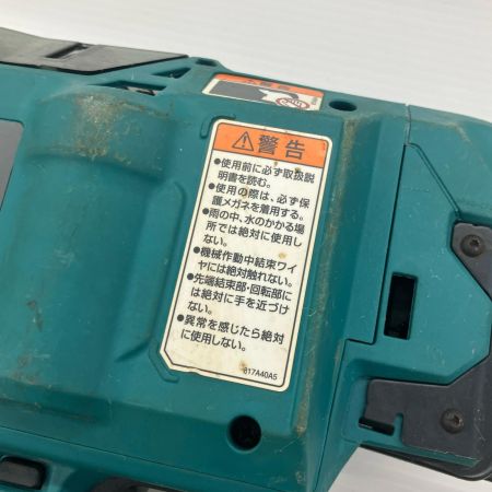 ДД MAKITA マキタ 14.4v/18v 充電式鉄筋結束機 本体のみ TR180D ブルー
