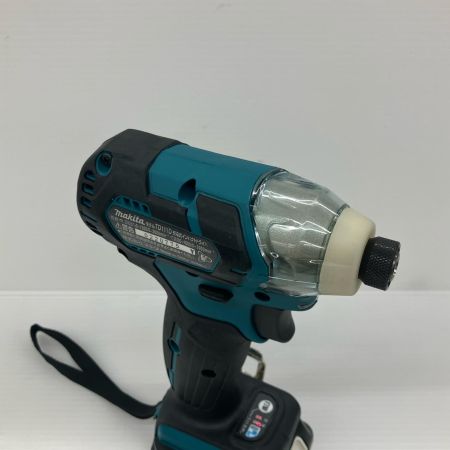 ДД MAKITA マキタ 10.8v 充電式インパクトドライバ 充電器・充電池2個・ケース付 TD111D ブルー