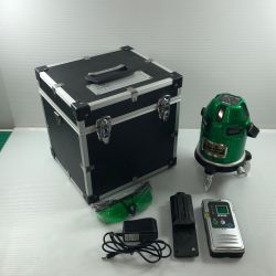 ДД KDS レーザー墨出し器 ACアダプタ・充電池1個・ケース・受光器付 グリーンレーザー DSL-92RG グリーン Bランク