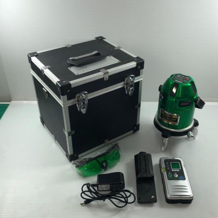 ДД KDS レーザー墨出し器 ACアダプタ・充電池1個・ケース・受光器付 グリーンレーザー DSL-92RG グリーン