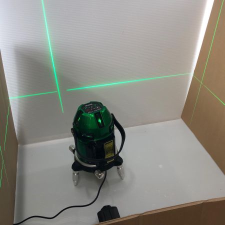 ДД KDS レーザー墨出し器 ACアダプタ・充電池1個・ケース・受光器付 グリーンレーザー DSL-92RG グリーン