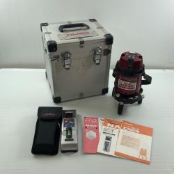 ДД TAJIMA タジマ レーザー墨出し器 受光器/ケース付 ZEROSN-KJC レッド Bランク