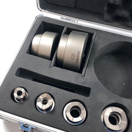 ДД カクタス パンチカッターセット ケース付 C19/C25/C31/C39/C51/C63/C75 グレー