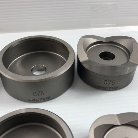 ДД カクタス パンチカッターセット ケース付 C19/C25/C31/C39/C51/C63/C75 グレー