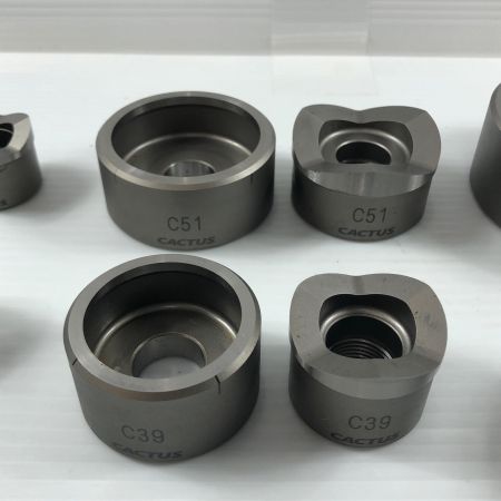 ДД カクタス パンチカッターセット ケース付 C19/C25/C31/C39/C51/C63/C75 グレー