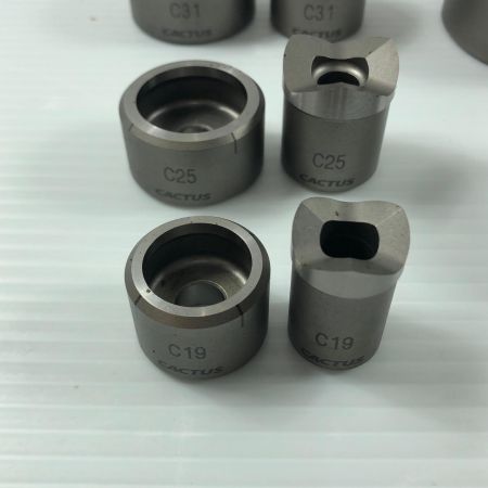 ДД カクタス パンチカッターセット ケース付 C19/C25/C31/C39/C51/C63/C75 グレー