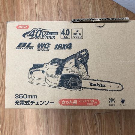 ДД MAKITA マキタ 40v 充電式チェーンソー 未使用品(S) 充電器・充電池1個付 4.0Ah MUC022GRU
