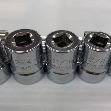 ДД MAC TOOLS マック ソケット12個セット  使用感・サビ有  MG6