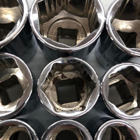 ДД MAC TOOLS マック ソケット12個セット  使用感・サビ有  MG6