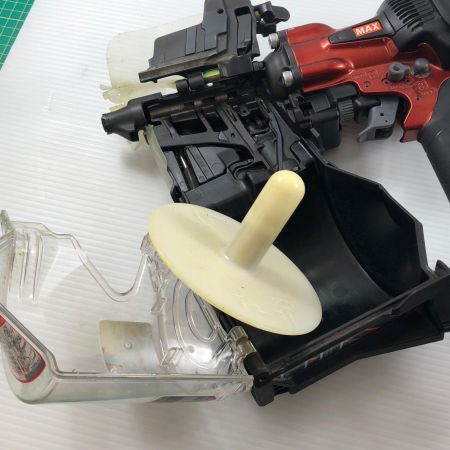 ДД MAX マックス 高圧 エア釘打ち ケース付  釘打ち確認済 HN-90N4(D) レッド