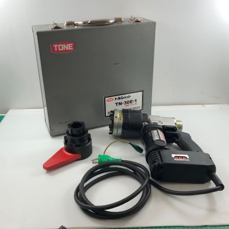ДД TONE トネ ナット回転角レンチ トルシャット レバーソケット コード式 100v TN-30E-1 ブラック