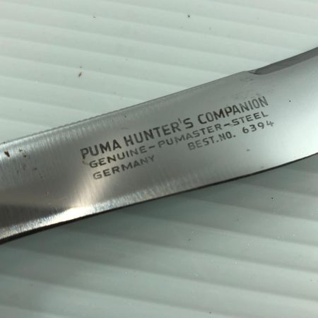 σσ PUMA プーマ ハンティングナイフ 刃渡り:11cm GERMANY製 6394