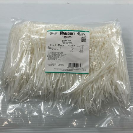 ДД PANDUIT 結束バンド １０００本 PLC1.5I-S8-M
