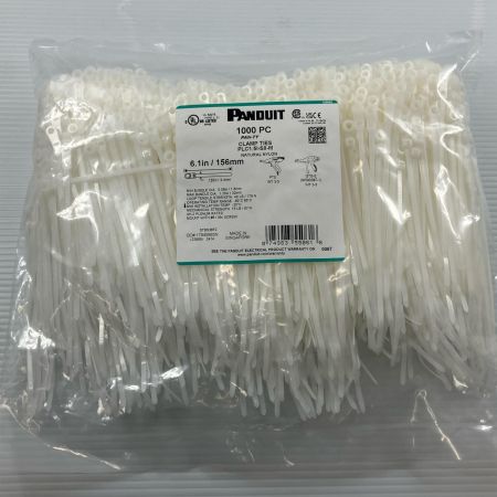 ДД PANDUIT 結束バンド１０００本 PLC1.5I-S8-M