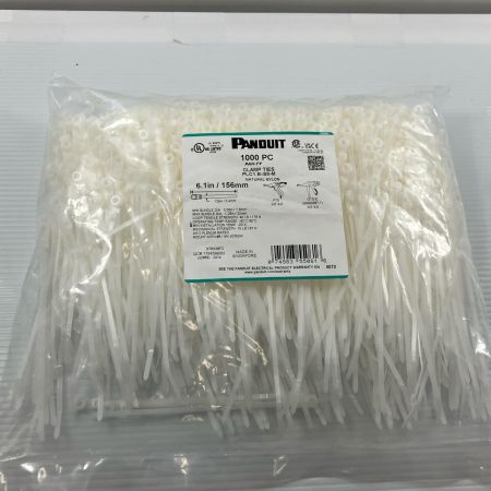 ДД PANDUIT  結束バンド 1000本 PLC1.5I-S8-M