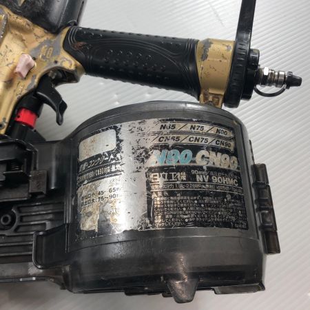 ДД HITACHI 日立 工具エアネイラ NV90HMC ゴールド