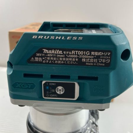 ДД MAKITA マキタ  切削工具トリマー  コードレス式 40v 51532Y RT001G ブルー