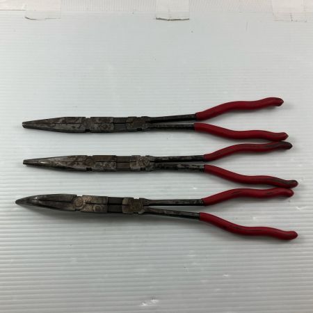 ДД MAC TOOLS マック プライヤーセット ロングノーズ ベントノーズ ダックビル PS313DJ