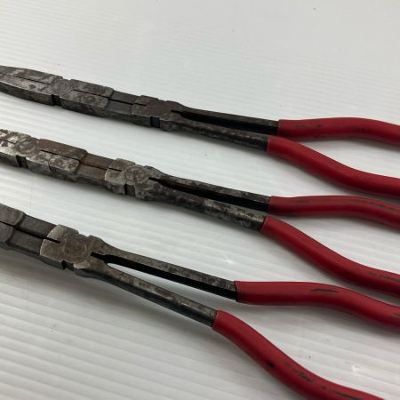 ДД MAC TOOLS マック プライヤーセット ロングノーズ ベントノーズ ダックビル PS313DJ