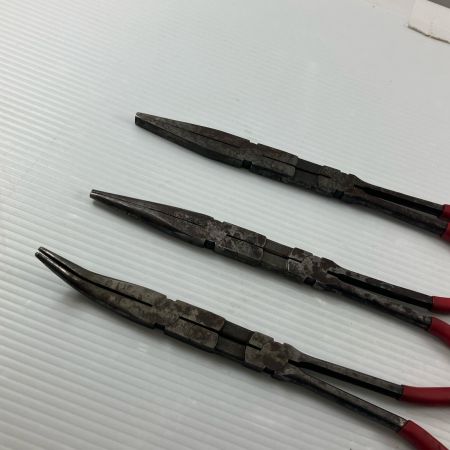 ДД MAC TOOLS マック プライヤーセット ロングノーズ ベントノーズ ダックビル PS313DJ