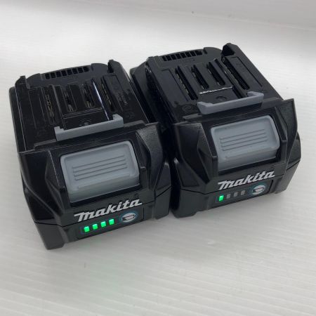 ДД MAKITA マキタ 40v 充電式インパクトドライバ 充電器/充電池2個(2.5Ah)/ケース付 TD002GRDX ブルー