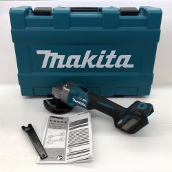 ДД MAKITA マキタ 40v 100mm充電式ディスクグラインダ ケース付 GA017G ブルー Aランク