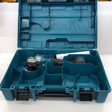 ДД MAKITA マキタ 40v 100mm充電式ディスクグラインダ ケース付 GA017G ブルー