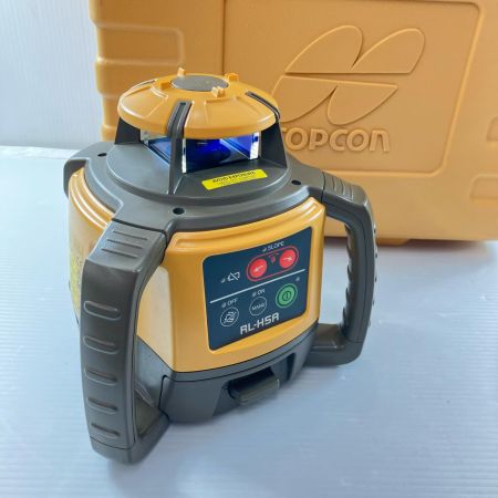 ДД TOPCON ローテーティングレーザー 受光器/ケース付 RL-H5A イエロー