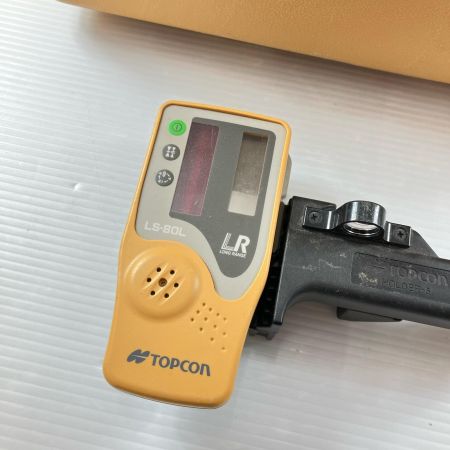 ДД TOPCON ローテーティングレーザー 受光器/ケース付 RL-H5A イエロー