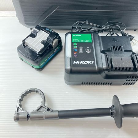 ДД HiKOKI ハイコーキ 36v充電式ドライバドリル 充電器・充電池2個・ケース付 DS36DC グリーンxブラック
