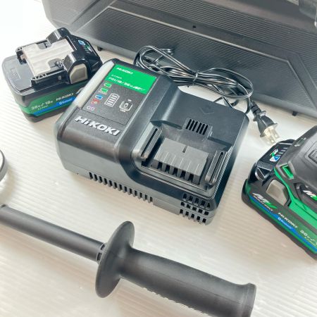 ДД HiKOKI ハイコーキ 36v充電式ドライバドリル 充電器・充電池2個・ケース付 DS36DC グリーンxブラック