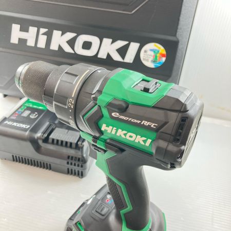 ДД HiKOKI ハイコーキ 36v充電式ドライバドリル 充電器・充電池2個・ケース付 DS36DC グリーンxブラック