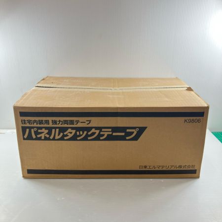 ДД 日東エルマテリアル  工具関連用品 パネルタックテープ 1.2mm×20mm×10m