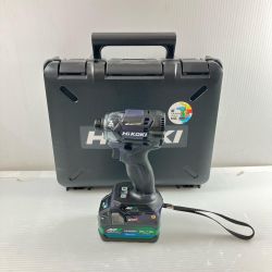 ДД HiKOKI ハイコーキ インパクトレンチ 36v  未使用品 充電器・充電池2個（2.5Ah）・ケース付 WH36DC2XPDSZ ディープオーシャンブルー Sランク