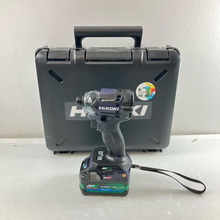 ДД HiKOKI ハイコーキ インパクトレンチ 36v  未使用品 充電器・充電池2個（2.5Ah）・ケース付 WH36DC2XPDSZ ディープオーシャンブルー