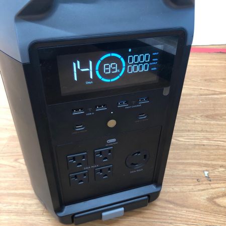 ДД EcoFlow ポータブル電源 EFD500 DELTA PRO ブラック