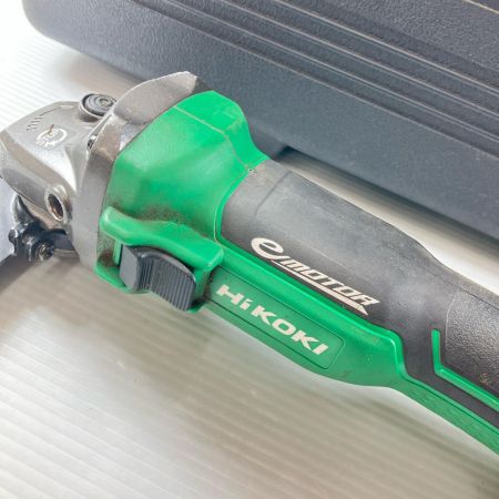ДД HiKOKI ハイコーキ 36v 100mm充電式グラインダー 充電器・充電池2個(2.5Ah)・ケース付 キズ有 G3610DA グリーン
