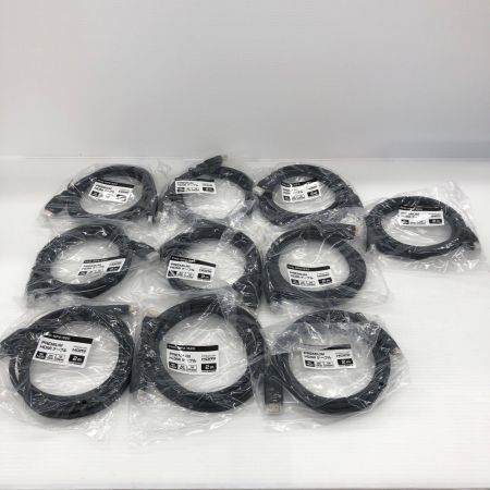 F-Factory HDMIケーブル 10個ｾｯﾄ 未使用品 PHD-NP2/B20