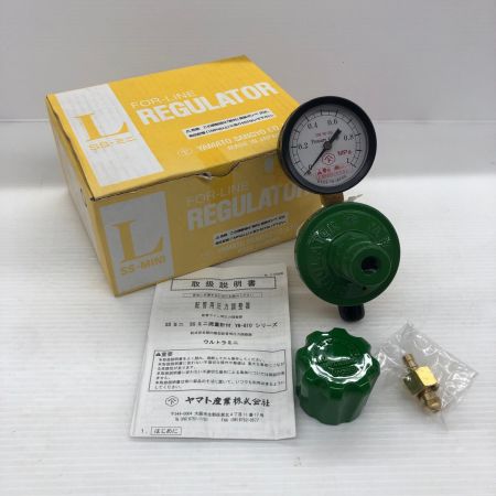 配管用調整器 ヤマト産業 SS-ミニ 酸素用 未使用品