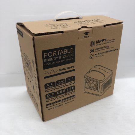 Delaman ポータブル電源 YW600 ブラック