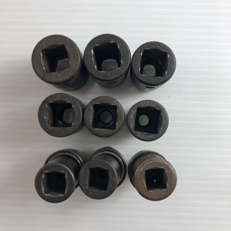Snap-on スナップオン インパクト用ソケット9個セット 旧ロゴ