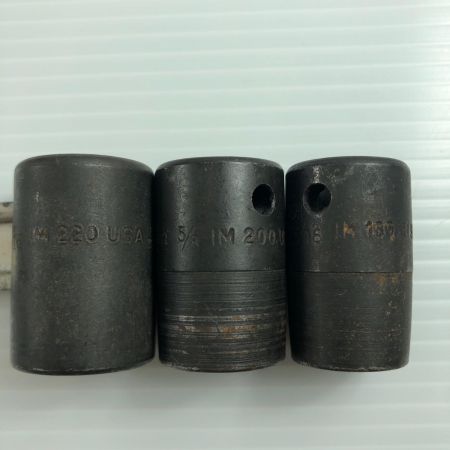 Snap-on スナップオン インパクト用ソケット9個セット 旧ロゴ
